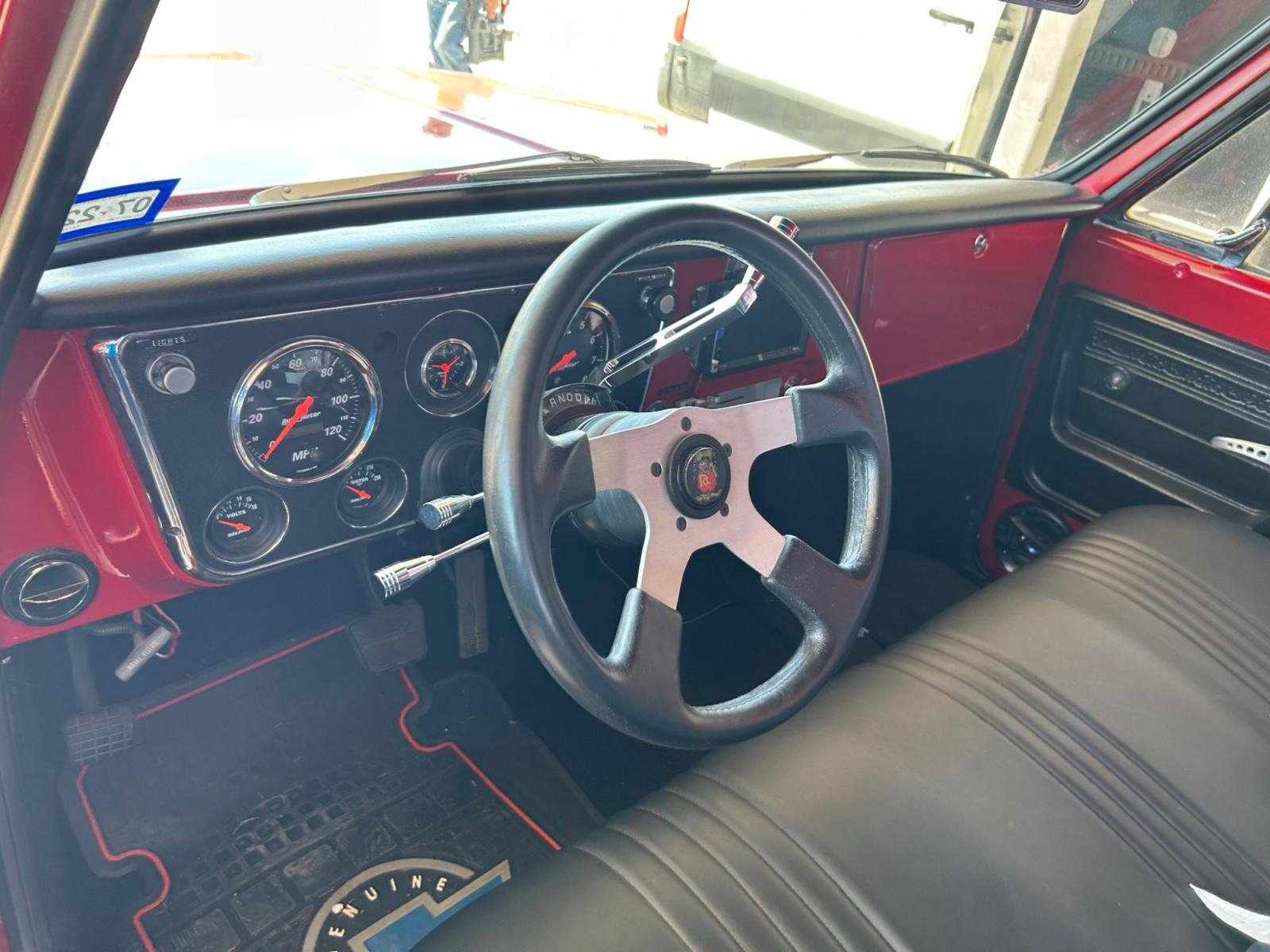 1972 Red Chevrolet C10 (CCE142A1201) , located at 1687 Business 35 S, New Braunfels, TX, 78130, (830) 625-7159, 29.655487, -98.051491 - Photo #8